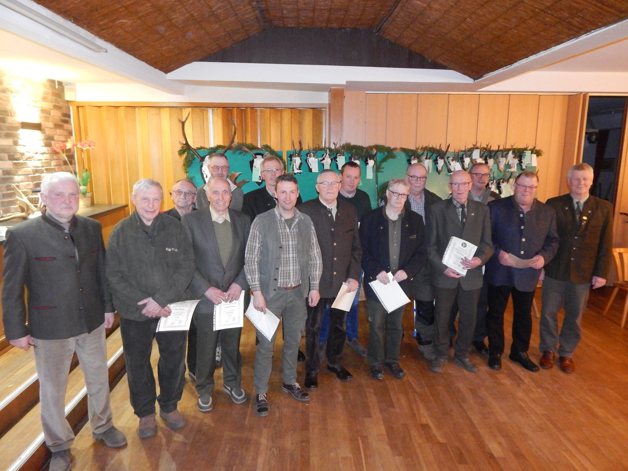 Ehrungen Gemeinde Stolk