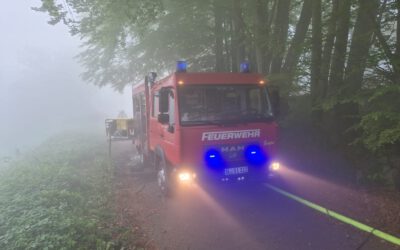 Brandeinsatz in der Nacht zu Himmelfahrt