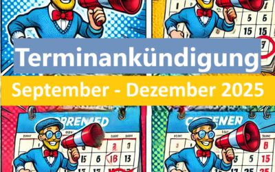 Termine September – Dezember 2025