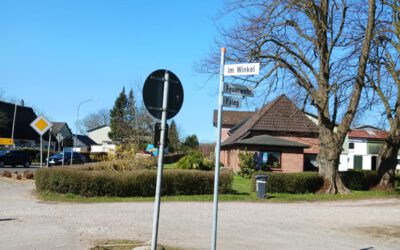 Neue Schilder