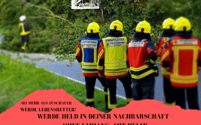 Werbung für die Feuerwehr