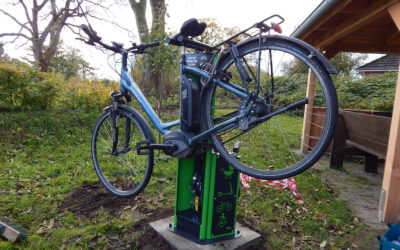 Fahrrad-Reparaturstation