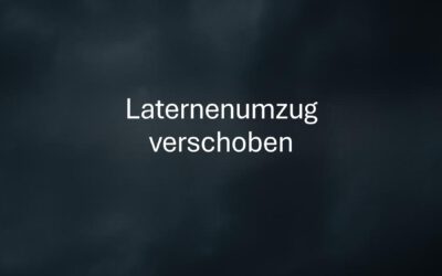 Laternenumzug verschoben