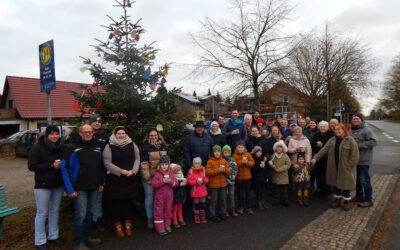 Weihnachtsbaum geschmückt