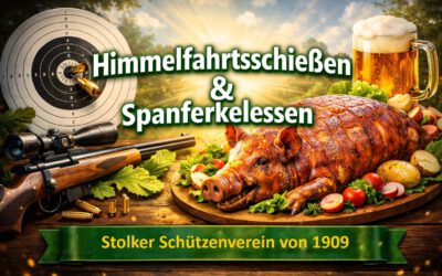 Öffentliches Preisschießen und Spanferkelessen