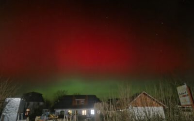 Nordlicht über Stolk