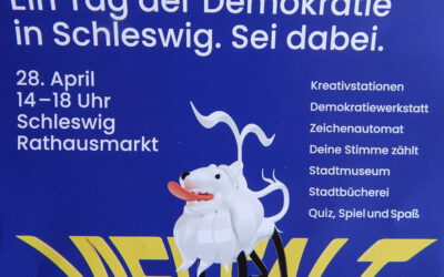 Landtagsmobil in Schleswig